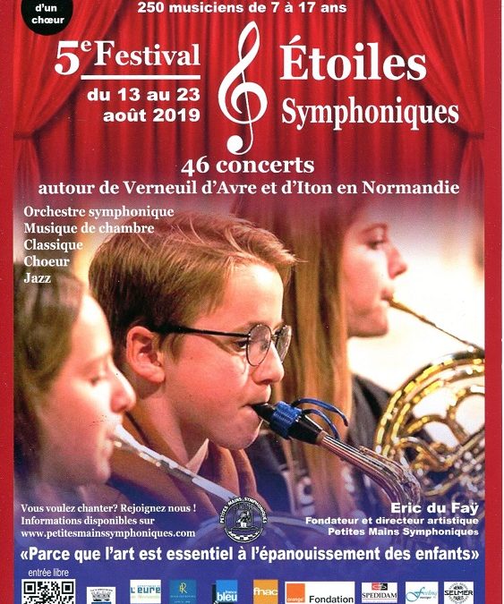 5ème Festival Etoiles Symphoniques – du 13 au 23 Août 2019